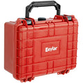 Eylar Protective Camera Hard Case Water & Shock Proof w/Foam, TSA Standards 9.12 inch 7.56 inch 4.37 inch (Red) - color: Red