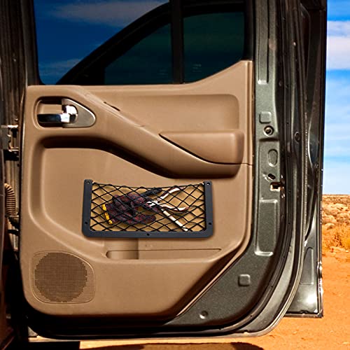 Frienda 4 Pcs Bungee Net Pocket Framed Mesh Car Boat RV,14 X 7.3 Inch - size: 14 x 7.3 Inch