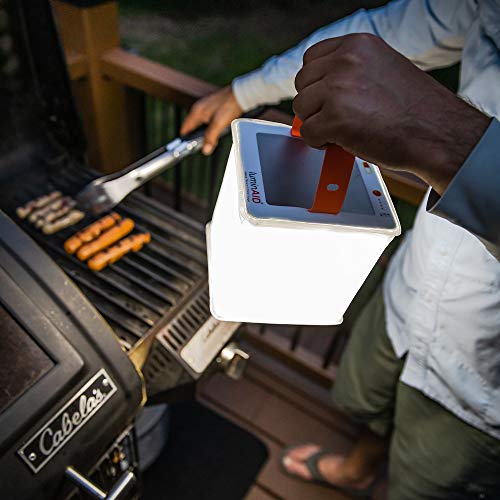LuminAID Titan 2-in-1 Inflatable Solar LED Camping Lantern & Phone Charger - style: 300 Lumens