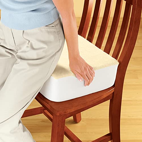 EasyComforts Extra Thick Foam Cushion, Foam Seat Cushions