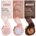 Kitsch Soap Saver Bag – Patented Mesh Bag Soap Holder – 3pc Set | for Shampoo and Conditioner Bars – Extends Use & Prevents Soggy Mess – Recycled Beauty Mesh Pouch, Eco-Friendly - color: Blush, Terracotta & Chocolate