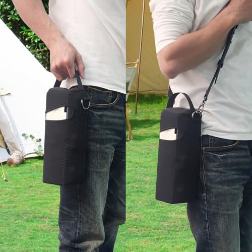 Portable Cassette Stove With Delicate Storage Bag, Foldable Camp Stove Compact Camping Stove, 2200W Folding Butane Gas Burner (White) - color: White