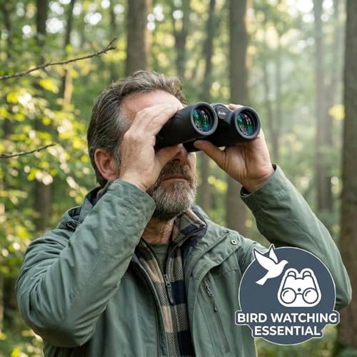 Kenko 10x34 Binoculars SG EX OP WP - Designed by Japan's Leading Optical Brand, Waterproof for Bird Watching & Marine Activity - Bright Open-Hinge One-Hand Focus 022108 - style: 10x34
