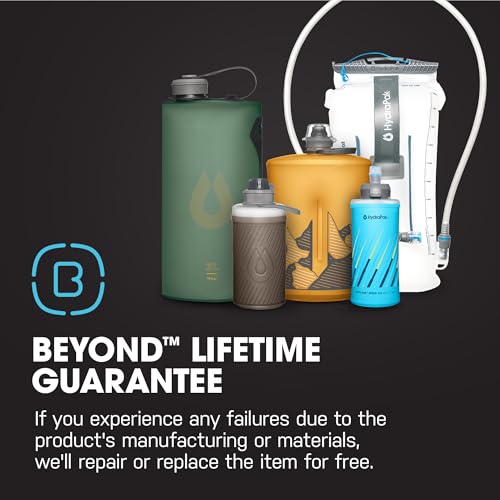 HydraPak Flux Collapsible Backpacking Water Bottle (750ml, Sage Green) - color: *NEW* Sage Green, style: 750ml/25oz