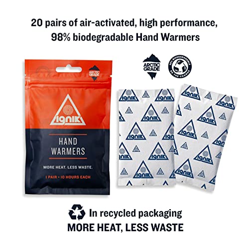 Ignik Resealable Multiple-Use Hand Warmers for 10 Hours of Heat Across 72 Hours - style: 20 Pairs