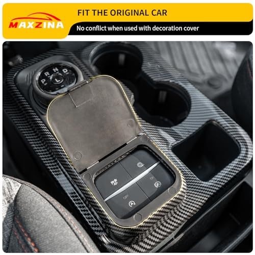 Center Console Button Cover Compatible with 2022-2026 Ford Maverick