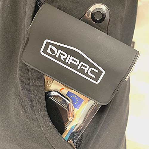DRIPAC Waterproof Car Key FOB Case Bag Dry Holder Pouch For ID Badge Cash - color: Clear