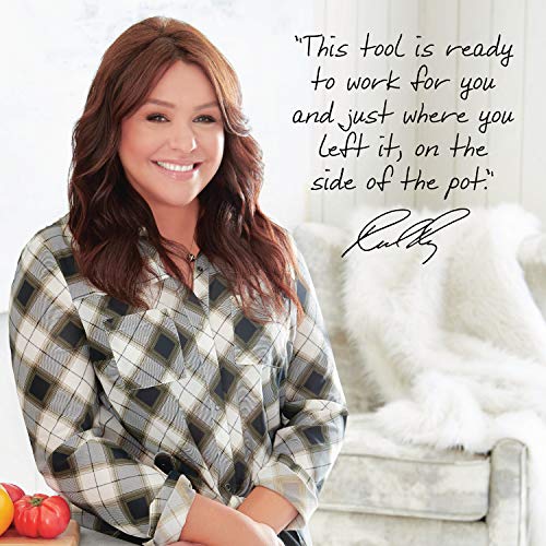 Rachael Ray Tools and Gadgets Lazy Crush & Chop, Flexi Turner, and Scraping Spoon Set / Cooking Utensils - 3 Piece, Teal Blue - color: Teal