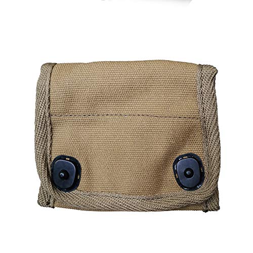 ANQIAO Reproduction WW2 US Compass Pouch Bag with Modern Compass