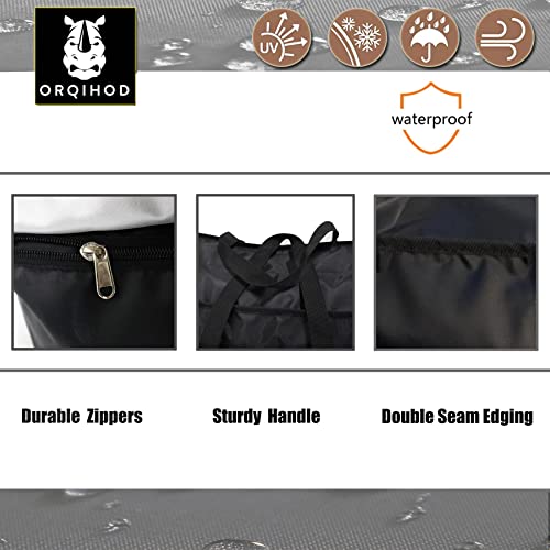 Outdoor Cushion Storage Bag Waterproof, Extra Large Bag, 50 Inch - size: 50x15x25in