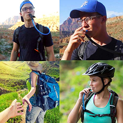 J.CARP 4 in 1Cleaning Kit with Bite Valve Tube Nozzle Replacement for Hydration Pack Bladder