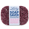 Soap Savers for Bar Soap, American Made by Luxiny, Lifts Soap in Soap Dishes & Shower Soap Holders -Handmade Soap Lasts Longer -Made from Plant Based Materials (Raspberry) - color: Raspberry