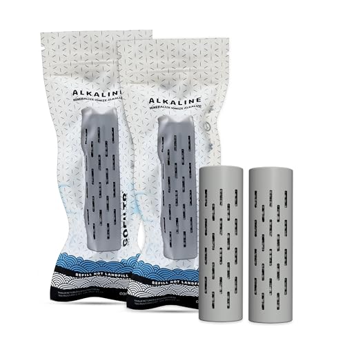 GOFILTR Alkaline Water Infuser (Original 2 Pack) 9.5 pH + Electrolytes for Any Water Bottle/Small Pitcher, 750 Refills / 3 Months, 2 Ionized Mineral Water Infusers - color: Alkaline Original - 2 Pack