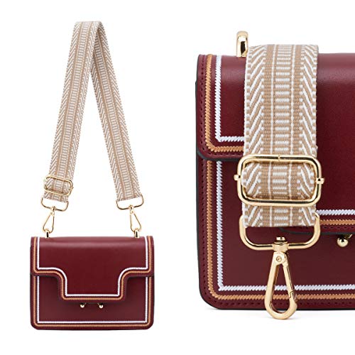 ZOOEASS Wide Shoulder Strap Adjustable Replacement Belt Crossbody Canvas Bag Handbag - color: Wide: 1.4"(3.5cm)color3, size: Wide: 1.4"(3.5cm)