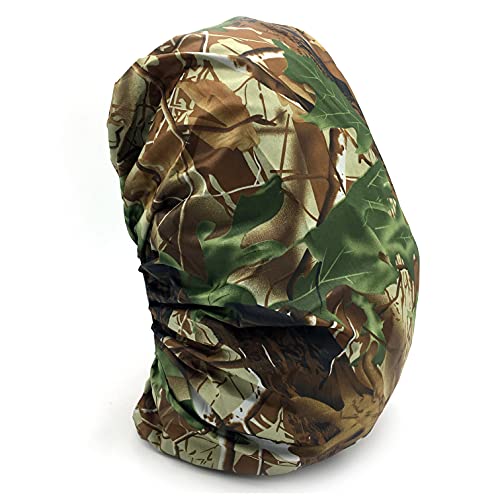 Waterproof Rucksack Cover Backpack Rain Cover 30L-100L for Travel Climbing Hiking (Leaf Camo, 70L-80L) - color: Leaf Camo, size: 70L-80L