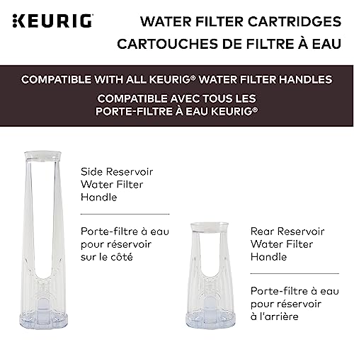 Keurig Water Filter Refill Cartridges, Replacement Water Filter Cartridges, Compatible with 2.0 K-Cup Pod Coffee Makers, 2 Count - size: 2 Count (Pack of 1)