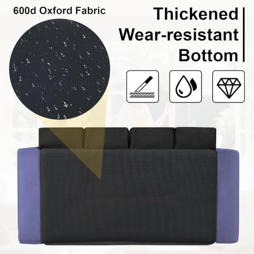 Wearable Large Cleaning Caddy Bag for Housekeepers (Purple) - color: Purple, size: Cleaning Bag