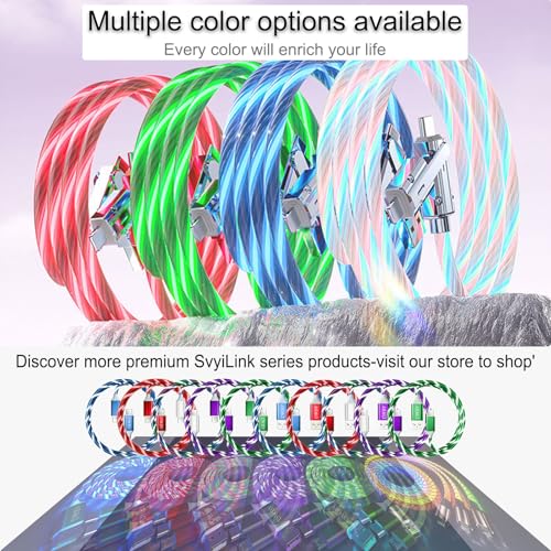USB Cable PD Fast Charger Lighted Up (USB 4IN1 Red),Supports Data Transfer, can be Used as a Night Light, Cable Length Approx. 39 inches, Compatible with Most Devices. - color: USB 4IN1 Red