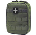 Carlebben EMT MOLLE Ifak Pouch Tactical MOLLE Medical First Aid Kit Utility Pouch Olive - color: Olive