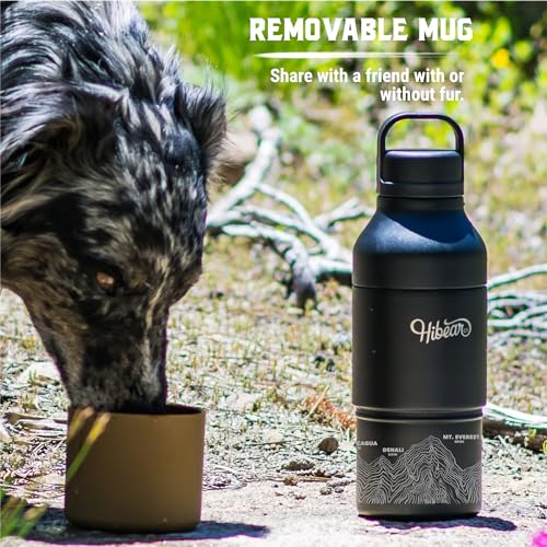 32oz All-Day Adventure Flask - As Seen on Shark Tank - The Insulated Multi-Tool of Beverage Bottles - Craft Pourover, Cold Brew, Tea, Water Infusion, Wine Decanting, Hydration. - color: Night Hike