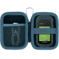 Lebakort Hard Case Compatible with Garmin eTrex 10/20 / 20x / 30x / 22x / 32x / SE Worldwide Rugged Handheld GPS Navigator (Black + Blue Case) - color: Black + Blue Case