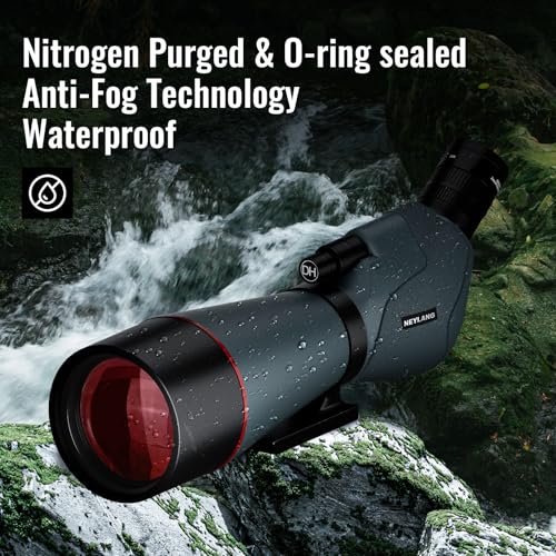 25-75x70 Spotting Scope - Spotter Scopes with Tripod Phone Adapter Waterproof HD Scope for Bird Watching Wildlife Scenery - size: 25-75x70