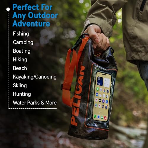 Pelican Marine IP68 Waterproof Dry Bag 2L w/Phone Pouch/Case - Hunter Camo - color: Hunter Camo - 2L, size: 2L