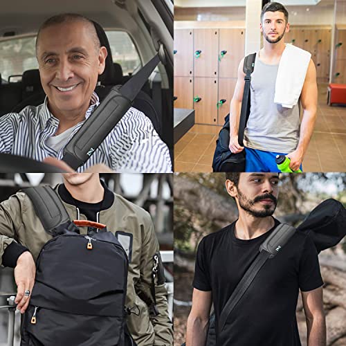ZINZ Universal Shoulder Pad with Ultra Thick Cushion for Bag Luggage Bag Crossbody, Plus Long & Anti-Slip & Breathable,Drak Grey - color: Drak Grey