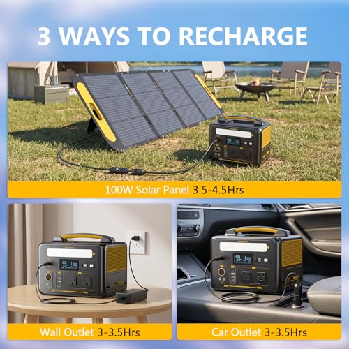 VTOMAN Jump 600X Portable Power Station 600W, 299Wh LiFePO4 Battery - style: Jump 600X