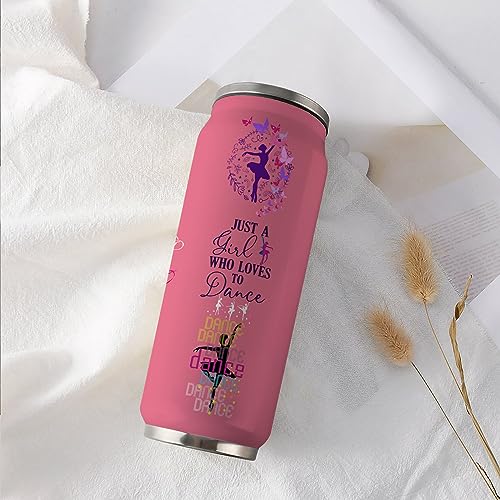 Dance Lover Gifts For Girls Women Dancer Stainless Steel Insulated Tumbler With Straw Lid，Dance Lovers Gift For Dancer As Dance Themed Gifts 17 Oz - color: Dancer