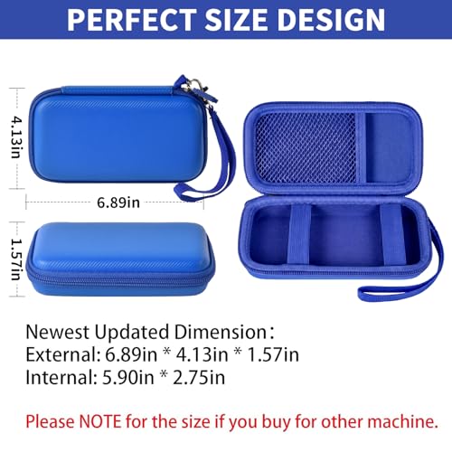 Power Bank Case for Anker MagGo 633/622/621/321 Portable Charger, Box Only - color: Sapphire Blue, size: Medium