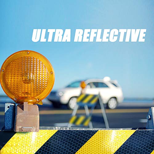 ONTWIE Reflective Tape, 2inch x 30ft, Reflective Safety Tape, Yellow Black - color: Yellow/Black