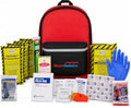 Ready America 70180 72 Hour Emergency Kit, 1-Person, 3-Day Backpack, Includes First Aid Kit, Survival Blanket, Emergency Food Portable Disaster Preparedness Go-Bag for Earthquake, Fire, Flood - size: 1 Person