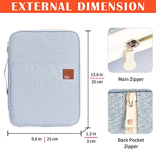 Lanola A4 Document Bags Portfolio Waterproof Business File Holder Travel Gear Organizer Electronics Accessories Bag - color: Gray