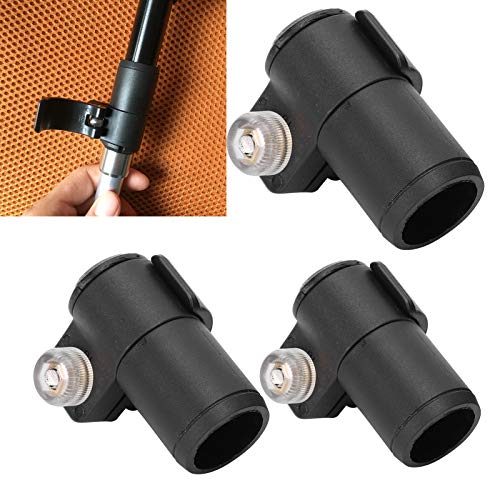 3Pcs Replacement Flip Lock Rubber Tips Trekking Poles for Hiking Walking Backpacking Outdoor Sports Climbing Accessories