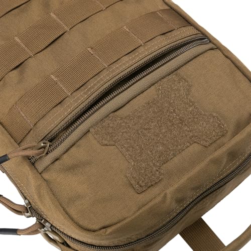 EXCELLENT ELITE SPANKER Rip Away Tactical Medical Pouch First Aid IFAK Pouch Utility EMT Pouch - color: Coyote brown