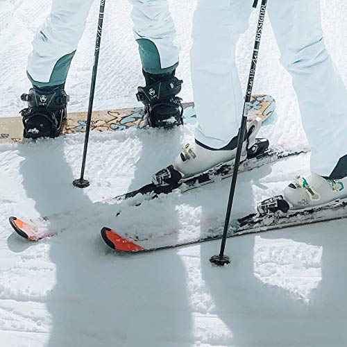 Cosmos 6 Pcs Trekking Pole Replacement Tips Walking Stick Tips Ski Poles Basket Snowflake Basket Mud Ski Basket Powder Baskets Rubber Feet Replacement Accessory for Hiking, Climbing, Camping, Ski
