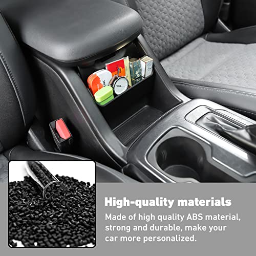 Linskip Center Console Hanging Storage Organizer Compatible with Chevy Colorado & GMC Canyon 2015-2022 (Non-Wireless Charging Models), for Chevrolet Colorado Armrest Tray, Interior Accessories - color: 15-22