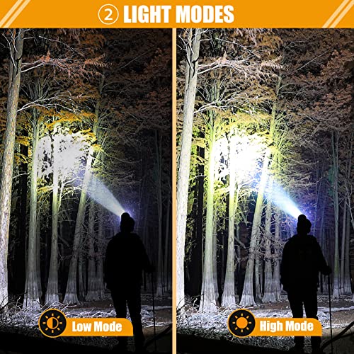 High Lumens Rechargeable LED Mining Headlamp – Super Bright Waterproof Hard Hat Cap Lamp, Explosion-Proof Underground Headlight for Coal Mine, Tunnel, Oil Field, Construction, Outdoor Work - size: KL4M(A).P