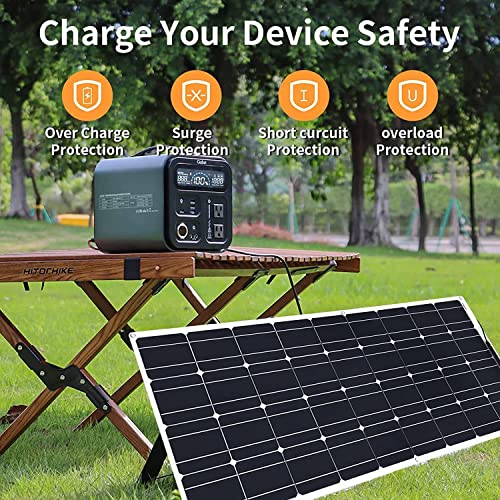 1000 Watt Solar Panel Kit, with Inverter & Charge Controller(40A) 2pcs 500 Watt Flexible Monocrystalline Solar Panel kit Photovoltaic Module for 12-48V Battery Charging Car Battery Camper RV - color: Milky white