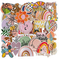 36 Pcs Random Iron on Patches for Girls, Embroidered Positive Affirmations Sew on Patches for Clothes, Hats, Jeans, Dresses, Backpacks, Machine Washable - color: Easter Boho - 36Pcs