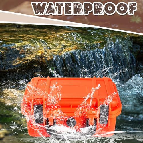Relaxweex 11.3 x 8.7 x 4.2 Inch Hard Case, Grid Shell, Reddish Orange - color: Reddish Orange, size: 11.3 x 8.7 x 4.2 Inch, style: Grid Shell