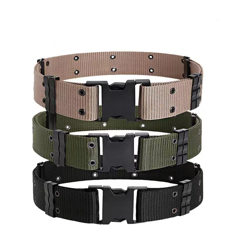 CooBigo 5 Pack 2 Inch Quick Side Release Plastic Buckle Clips Snaps Military Dual Adjustable Heavy Duty for Backpack Buckles Replacement Nylon Webbing Luggage Straps Belt Fanny Pack Buckle No Sewing - color: D: 2" Inner Diameter Black 5pcs