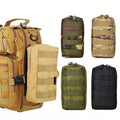 Outdoor Tactical Molle Pouch Waterproof Nylon Multi Purpose Army Small Tactical Pack Universal Hunting Camping Bag Outdoor Equip - color: green