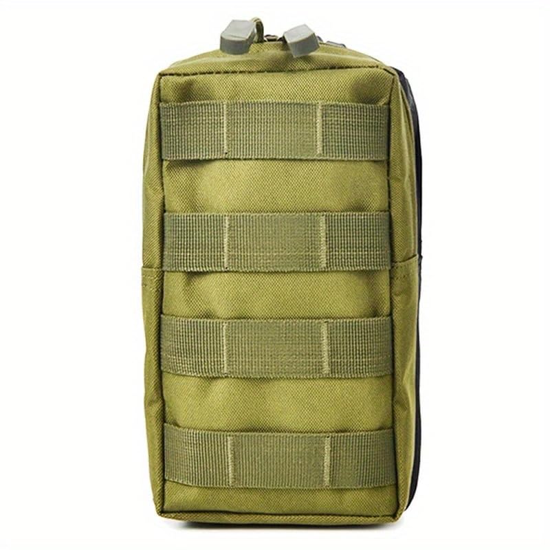 Outdoor Tactical Molle Pouch Waterproof Nylon Multi Purpose Army Small Tactical Pack Universal Hunting Camping Bag Outdoor Equip - color: green