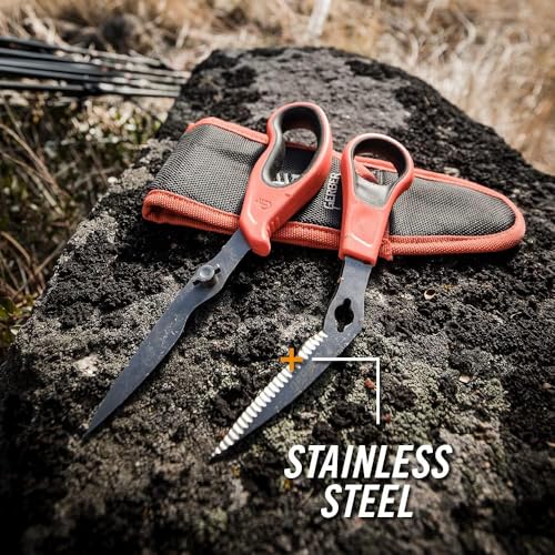 Gerber Vital Take-Apart Poultry Kitchen & Hunting Shears, Serrated, Orange