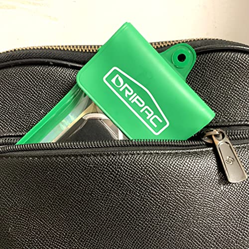 DRIPAC Waterproof Car Key FOB Case Bag Dry Holder Pouch For ID Badge Cash - color: Green