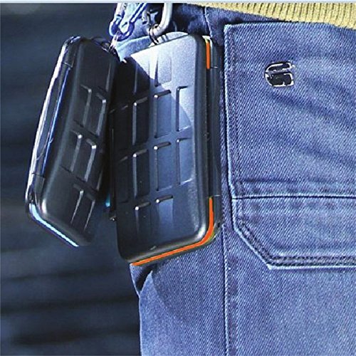 Weather-Resistant Storage Case for Trail Camera SD Memory Cards