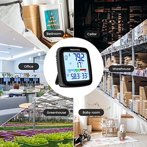 SMARTRO SC92 Professional Digital Wireless Indoor Outdoor Thermometer