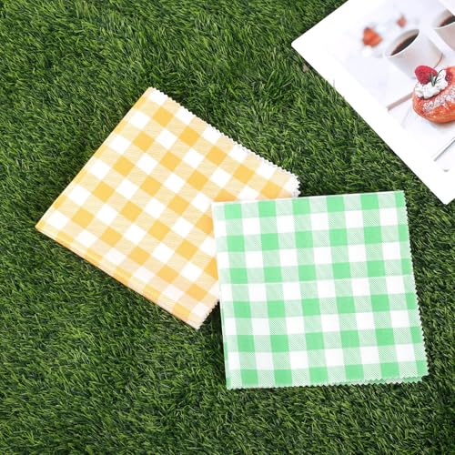 4 Pack Disposable Sitting Pad Compact Waterproof Lightweight Portable Folding Mat Hiking Seat Pad for Hunting Backpacking Outdoor Grass Lawn Picnic Stadium Keeps Your Backsides Clean and Dry